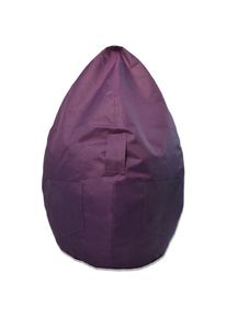 Kinzler , Sitzsack »Kimi big« 1 Stk. tlg. Uni Farben, mit Taschen & Tragegriff, Outdoor geeignet, Kinderzimmer , brombeer , Bezug: 100% Polyester