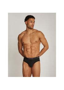 Calvin Klein Underwear, Herren, Hipster &raquo;HIP BRIEF 3PK&laquo; Packung, 3er-Pack, 3 Stk. mit Logo-Elastikbund (3 St&uuml;ck), B- SILVER, RED, SILVER LUREX LGS, 3 