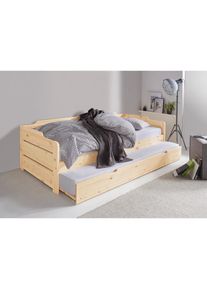 OTTO home , Daybett »"REETE " BESTSELLER! Kinderbett, mit Schubkasten, 2 Schlafplätze« 2 Schlafplätze, FSC zertifiziertes Massivholz (Kiefer),...