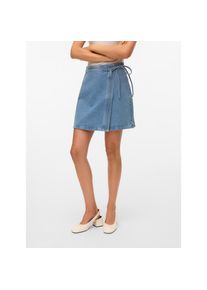 Véro Moda Vero Moda , Damen , Jeansrock »VMLIZA MR SHORT DENIM WRAP SKIRT GA NOOS« , Medium Blue Denim , S (36) , S (36) , Minirock von Vero Moda