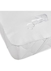 Good Morning , Matratzenschoner »Renforcé Kids« Renforcé, Rundumgummi, Baby, bis 20cm Matratzenhöhe , weiß