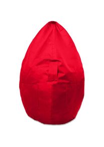 Kinzler , Sitzsack »Kimi big« 1 Stk. tlg. Uni Farben, mit Taschen & Tragegriff, Outdoor geeignet, Kinderzimmer , rot , Bezug: 100% Polyester