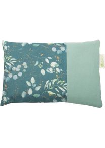 Herbalind , Kräuterkissen »Design Eukalyptus Grün« , bunt , Bezug: 100% Baumwolle