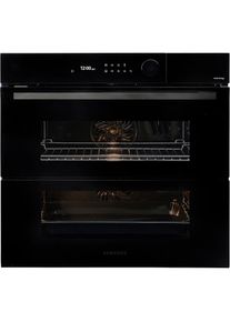 Samsung, Pyrolyse Backofen Serie 5 &raquo;NV7B5775XDK&laquo; mit 1-fach-Teleskopauszug mit Pyrolyse-Selbstreinigung Dual Cook Flex &ndash; Ein Ofen. Zwei Garr&auml;ume. 