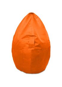 Kinzler , Sitzsack »Kimi big« 1 Stk. tlg. Uni Farben, mit Taschen & Tragegriff, Outdoor geeignet, Kinderzimmer , terra , Bezug: 100% Polyester