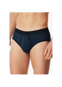 Schiesser, Herren, Slip &raquo;Classic Daywear&laquo; 2er Pack, mit Eingriff, Softbund, Baumwolle, 804-nachtblau, 5, 804-nachtblau, Herren Sportslip von Schiesser