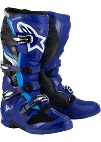 Alpinestars Tech 7 Yamaha, laarzen , kleur: Blauw/Zwart/Wit , maat: 15 US