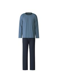 Calida, Herren, Schlafanzug &raquo;Relax Essentials&laquo; 2 tlg. mit aufgesetzter Brusttasche, coronet blue, S (46/48), coronet blue, Herren-Pyjama von Calida