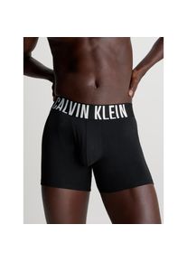 Calvin Klein Underwear, Herren, Boxer &raquo;BOXER BRIEF 3PK&laquo; Packung, 3er, 3 Stk. mit Logo-Stretchbund, BLACK, BLACK, BLACK, 3 Stk., M (50) -3 Stk., BLACK,