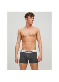 Jack & Jones Jack & Jones, Herren, Trunk &raquo;JACBASIC WHITE WB TRUNKS 5 PACK NOOS&laquo; Packung, 5 Stk., Forest Night, 5 Stk., M -5 Stk., Forest Night, Elastische 