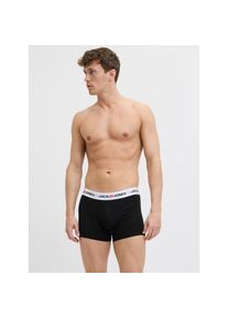 Jack & Jones Jack & Jones, Herren, Trunk &raquo;JACCORP OLD LOGO TRUNKS 7 PACK&laquo; Packung, 7 Stk., Black, 7 Stk., S -7 Stk., Black, Elastische Boxershorts von Jack & Jones