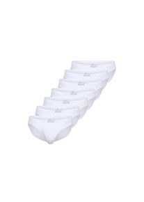 Tom Tailor, Herren, Minislip &raquo;Texas&laquo; Packung, 7er Pack, 7 bequem, basic, eng, weich, atmungsaktiv, mit Logo, breiter Bund, wei&szlig;-hell-uni, 7, 5M -7, 