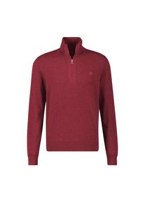 Lerros, Damen, Troyer mit Logo Stickerei, MAPLE RED MELANGE, XL, MAPLE RED MELANGE, Troyer von Lerros