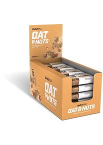 Biotech USA Oat & Fruits Haferriegel, 20 x 70 g Riegel, Pekannuss-Walnuss