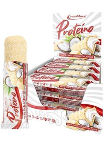 IronMaxx Proteino, 12 x 30 g Riegel, White Choc Coconut