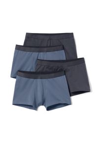 Tchibo - 4 férfi boxer alsónadrág - férfi - méret S/4 - kék