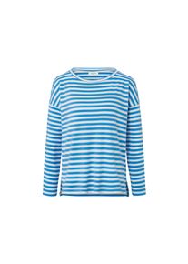 Tchibo - Női hosszú ujjú felső - nő - méret L 44/46 - kék/csíkos