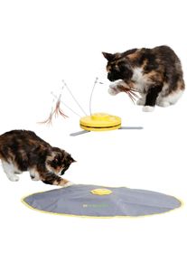 KERBL Pet 2-in-1 Catch the Tail Katzenspielzeug, 70x53x5cm