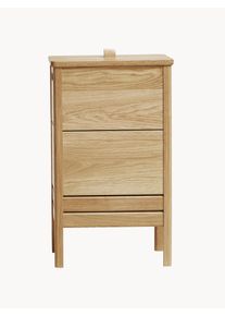 RAD + REFINED Form & Refine Cesta de ropa de madera de roble A Line Marrón Madera, Madera maciza An 40 x Al 73 cm