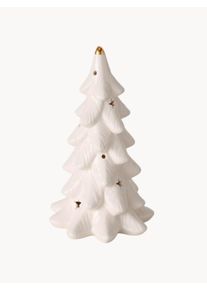 Boltze Pieza decorativa LED de porcelana Branca Tree Blanco Ø 12 x Al 21 cm