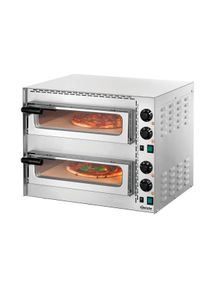 Bartscher Four &agrave; pizzas "Mini Plus 2" | Professionnel | HoReCa | CHR