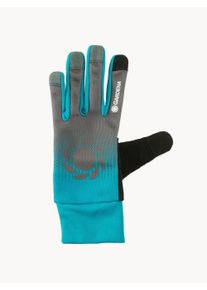 Gardena Guantes de jardinería y cuidado Azul, Negro Algodón, Fibra sintética, Plástico, Tela Talla: M