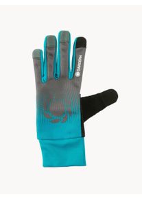 Gardena Guantes de jardinería y cuidado Azul, Negro Algodón, Fibra sintética, Plástico, Tela Tamaño L