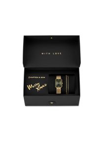 Kapten & Son Kapten & Son Watch Set Passionate Green Sphere Gold