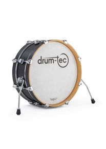 drum-tec diabolo 3 Bass Drum 18" x 6" (carbon) b-stock