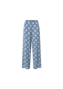 Tchibo - Palazzohose mit Alloverprint - Damen - Gr. S - wei&szlig;/print