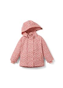 Tchibo - Kleinkind-Thermo-Regenjacke - Baby - Gr. 74/80 - wei&szlig;/print