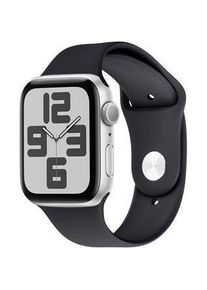 Obal:Me Silikonarmband f&uuml;r Apple Watch 42-49 mm ML, Schwarz (Silikon), Uhrenarmband, Schwarz