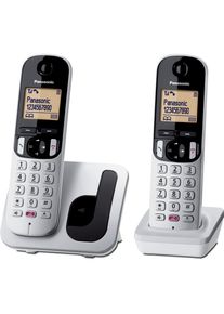 Panasonic Wireless Telephone Kx-Tgc252sps Gray And Black, Telefon, Schwarz, Grau