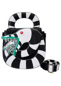 Loungefly, Handtasche, Beetlejuice by Umhängetasche Sandworm, Beige