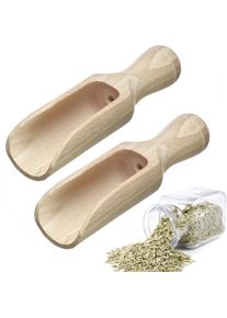 Westmark 2 Gew&uuml;rzschaufeln &raquo;Maxi&laquo; 12 ml 10.5x2.9x2.1 cm, Pfefferm&uuml;hle + Salzm&uuml;hle, Braun