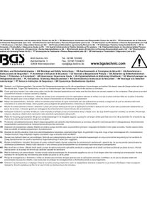 BGS-technic BGS, Zange, Wasserpumpenzangen-Satz 175 / 250 / 300 mm 3-tlg.