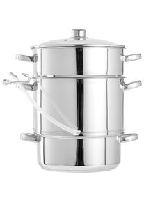 Day Saftkoger 8l, Entsafter, Silber