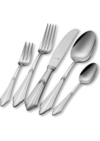 WMF Besteckstet 30-tlg. F&Auml;CHER stahlgrau, Besteck, Grau