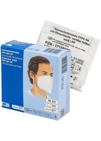 Hygostar, Atemschutzmaske, 10 Atemschutzmasken FFP2 NR DIN EN 149:2001, A1:2009 (FFP2 NR D)