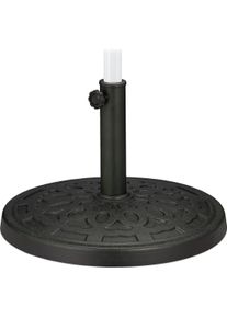 Relaxdays, Sonnenschirmständer, Sonnenschirmständer