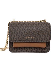 Michael Kors, Damen, Handtasche, Claire Dames Schoudertas - Bruin - One Size, Braun