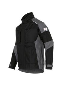 K&Uuml;BLER K&uuml;bler, Arbeitsjacke, Activiq Cotton+ Jacke Schwarz/Anthrazit M (M)