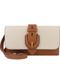 Fossil, Damen, Portemonnaie, Harwell Clutch Geldbörse Leder 19.5 cm, Braun