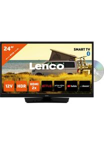 Lenco DVL-2483BK (24.02", LED, HD ready), TV, Schwarz