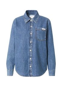 Calvin Klein Jeans Kvinnor Blus bl&aring; denim Storlek XS