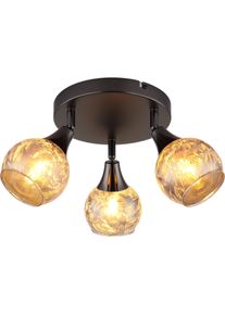 Globo, Wandleuchte + Deckenleuchte, Frosta (E14)