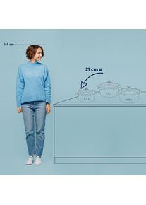 Kela Br&auml;ter Calido 2,5l grau, Pfanne + Kochtopf, Grau