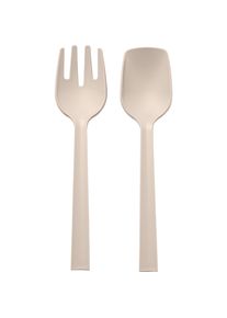 Blim Plus Salatbesteck Posate 2-teilig 29.3 cm, Servierbesteck, Grau
