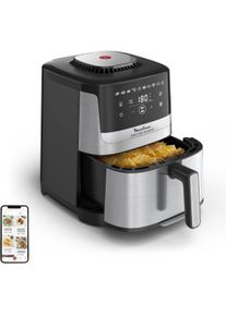 Moulinex Easy Fry Silence EZ552DF0 - Airfryer - Tot 6 personen - 5 L (EZ552DF0), Fritteuse, Schwarz