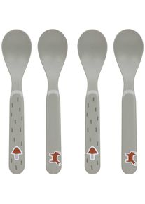 Lässig Lässig, Kindergeschirr + Kinderbesteck, Kinderlöffel Little Forest Fox 4 Stück